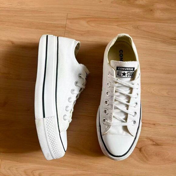Converse Chuck Taylor All Star Lift Platform Canvas Women Size 6.5 US - Picture 7 of 13